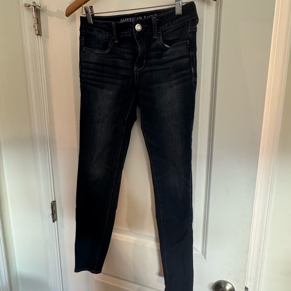 American Eagle Outfitters Blue Skinny Jeans